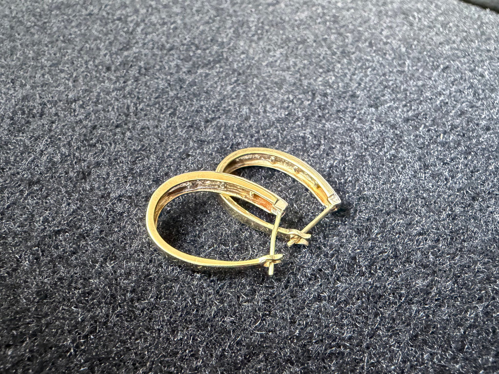 10K Gold Hoop Earrings