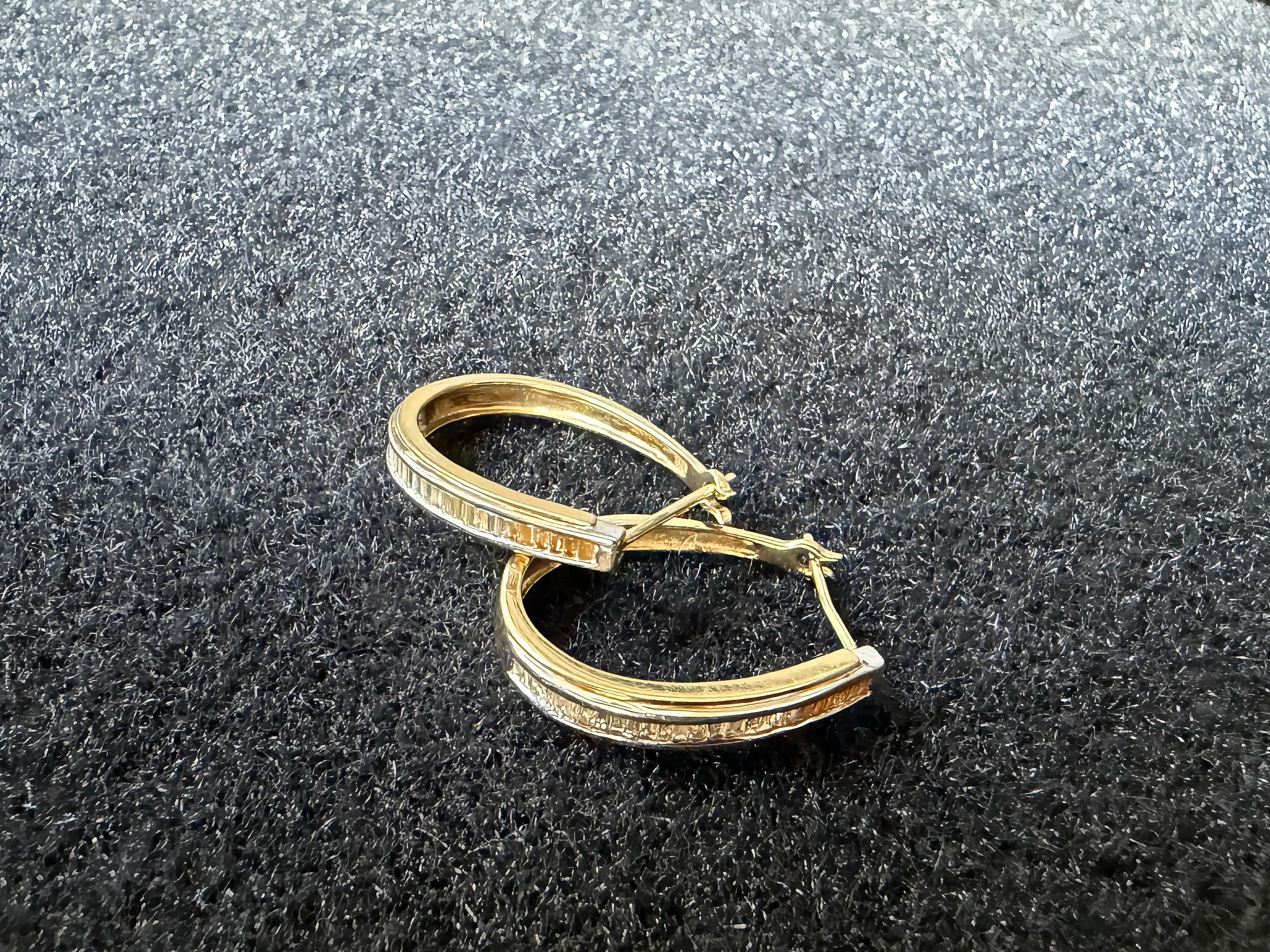 10K Gold Hoop Earrings